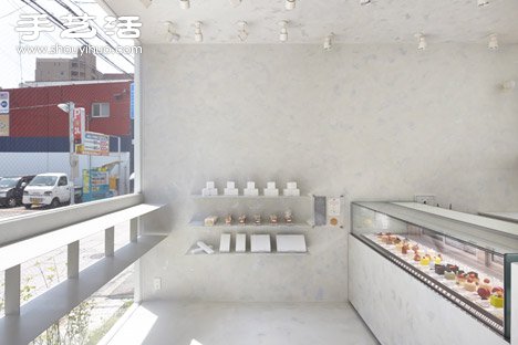 日本和菓子甜點(diǎn)店L’Espoir Blanc設(shè)計(jì)  -  rpnrmr.com