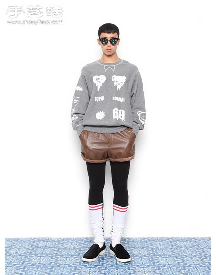 時(shí)髦韓風(fēng)！pushBUTTON2014秋冬男女裝系列 -  rpnrmr.com