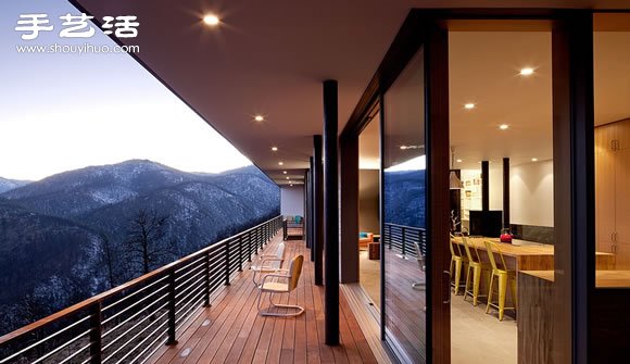 美國西部巖石山谷別墅 享受被藍(lán)天覆蓋滋味  -  rpnrmr.com