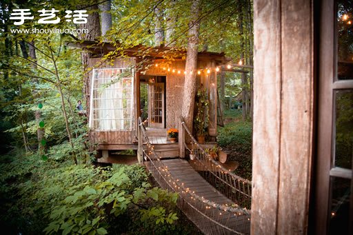 童年幻想的夢幻樹屋 森林中的秘密基地！ -  rpnrmr.com