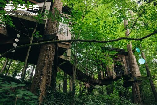 童年幻想的夢幻樹屋 森林中的秘密基地！ -  rpnrmr.com