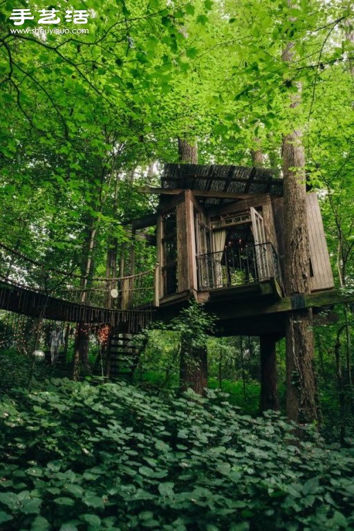 童年幻想的夢幻樹屋 森林中的秘密基地！ -  rpnrmr.com