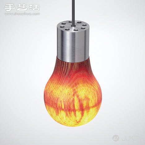 日本藝術(shù)家打造能透出燈光的超薄木頭燈泡 -  rpnrmr.com