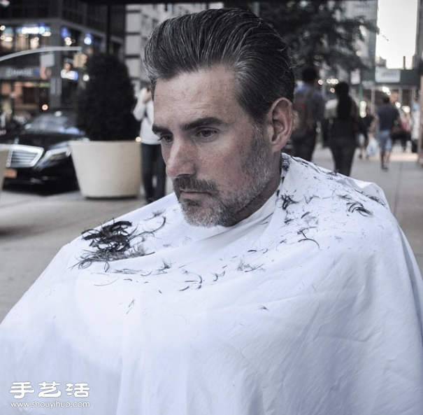 紐約街頭游走的善心理發(fā)師 Mark Bustos -  rpnrmr.com