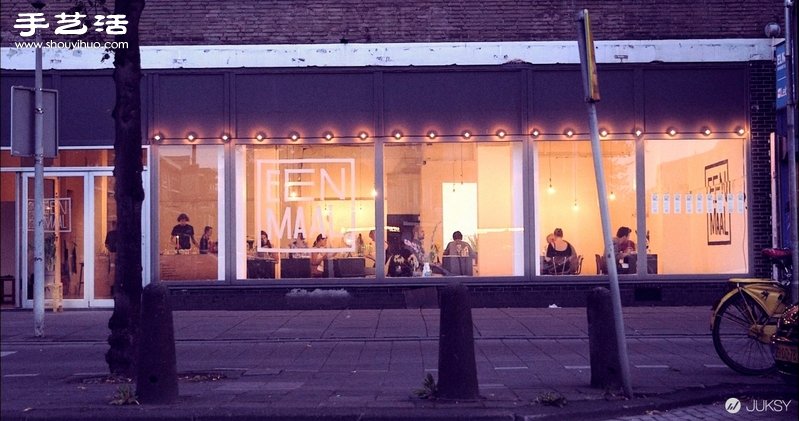 荷蘭只允許一個(gè)人用餐的餐廳Eenmaal -  rpnrmr.com