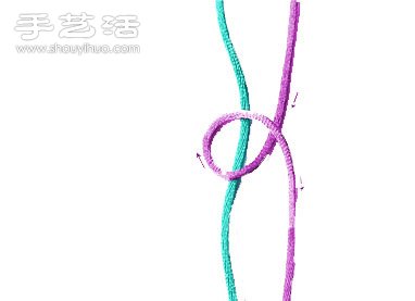 雙線紐扣結(jié)的編法圖解 -  rpnrmr.com
