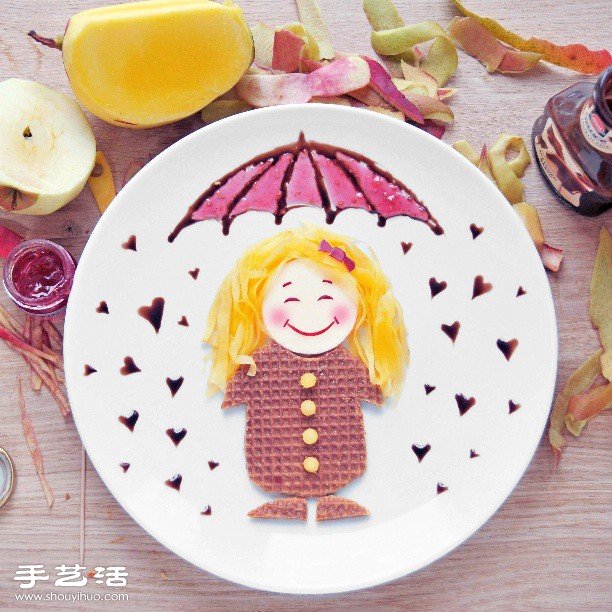 烏克蘭藝術(shù)家 Daryna Kossar 的食材畫作 -  rpnrmr.com