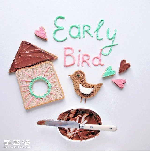 烏克蘭藝術(shù)家 Daryna Kossar 的食材畫作 -  rpnrmr.com