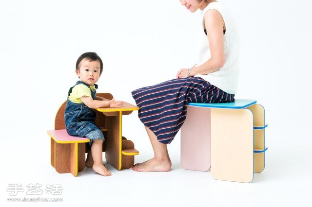 骰子家具，翻轉(zhuǎn)每一面來決定你的使用方式 -  rpnrmr.com