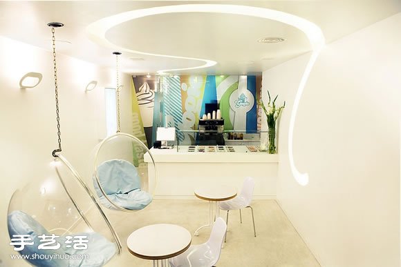 清爽可愛的以色列優(yōu)格店鋪裝修設(shè)計 -  rpnrmr.com