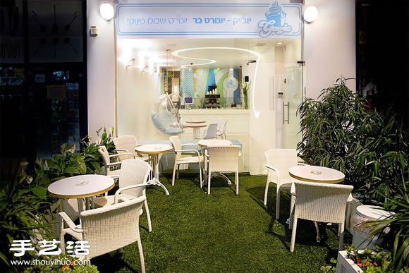 清爽可愛的以色列優(yōu)格店鋪裝修設(shè)計 -  rpnrmr.com