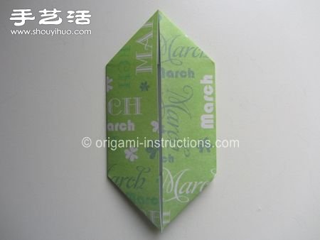 兩張紙折紙四葉草 四葉草的折法圖解教程 -  rpnrmr.com
