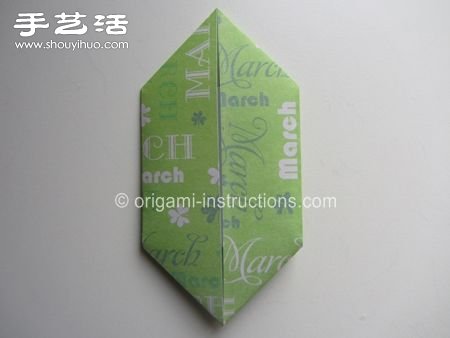 兩張紙折紙四葉草 四葉草的折法圖解教程 -  rpnrmr.com