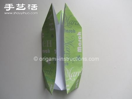 兩張紙折紙四葉草 四葉草的折法圖解教程 -  rpnrmr.com