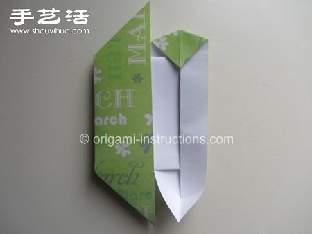兩張紙折紙四葉草 四葉草的折法圖解教程 -  rpnrmr.com