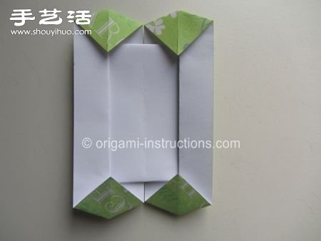 兩張紙折紙四葉草 四葉草的折法圖解教程 -  rpnrmr.com