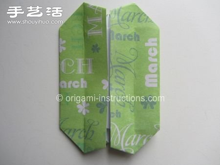 兩張紙折紙四葉草 四葉草的折法圖解教程 -  rpnrmr.com