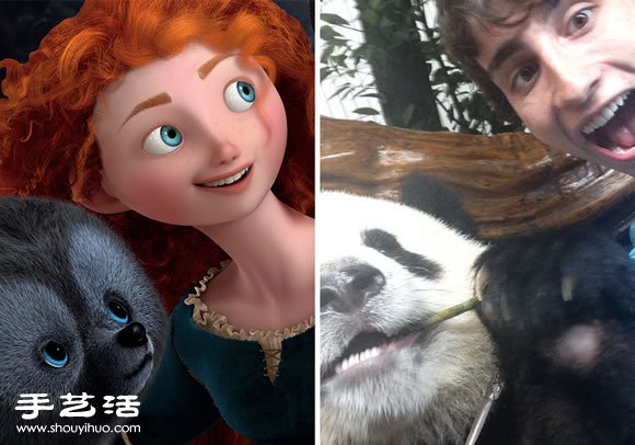 動(dòng)畫場(chǎng)景真人版 人類和動(dòng)物們的搞怪自拍照 -  rpnrmr.com