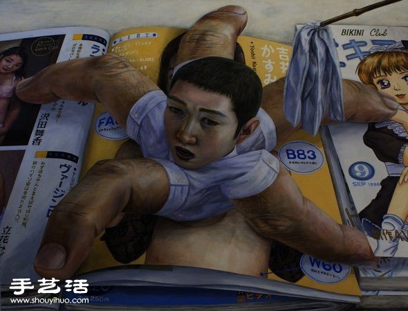 日本超現(xiàn)實(shí)主義畫家石田徹也繪畫作品欣賞 -  rpnrmr.com