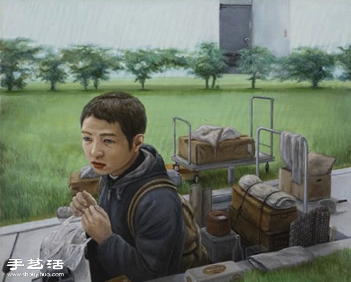 日本超現(xiàn)實(shí)主義畫家石田徹也繪畫作品欣賞 -  rpnrmr.com