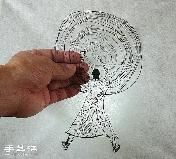 巧奪天工 用刀片切割出如鐵線般細致的紙雕 -  rpnrmr.com
