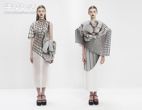 3D線條交織成的服裝 給你新的視覺體驗(yàn) -  rpnrmr.com