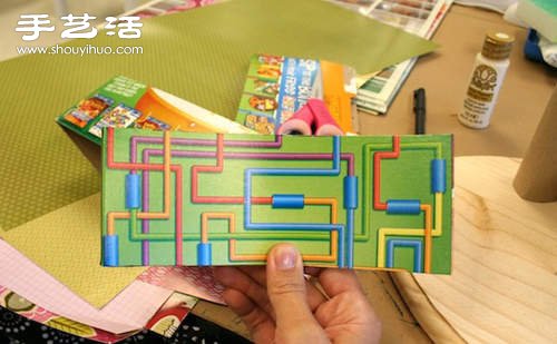 紙盒+保鮮膜/保鮮袋卷筒廢物利用制作收納盒 -  rpnrmr.com