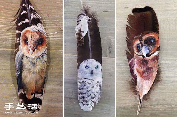 充滿靈魂的印地安風(fēng)格羽毛畫手工藝品 -  rpnrmr.com