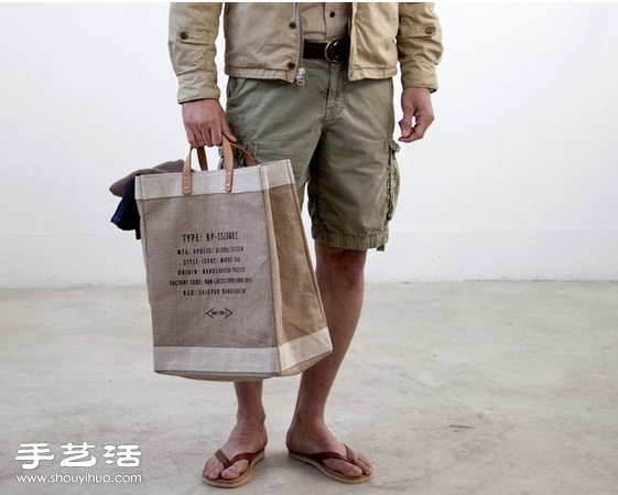 純手工直立式購物環(huán)保袋Market Bag -  rpnrmr.com