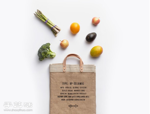 純手工直立式購物環(huán)保袋Market Bag -  rpnrmr.com