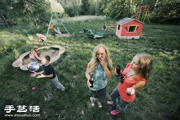 攝影師 Anna Radchenk 鏡頭下的病態(tài)母愛 -  rpnrmr.com