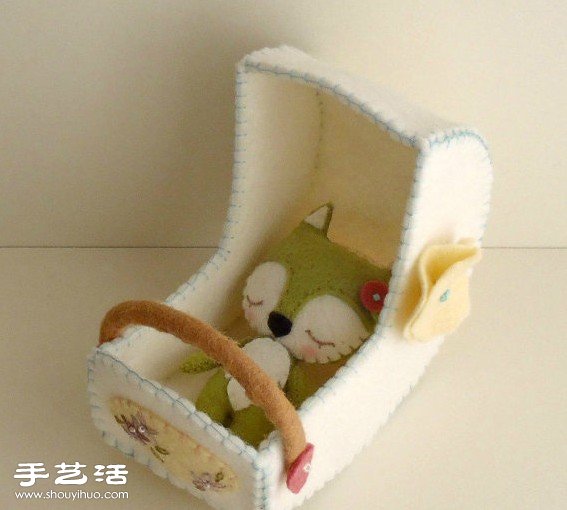 很可愛(ài)的手工不織布娃娃作品欣賞 -  rpnrmr.com