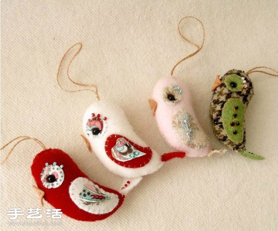 很可愛(ài)的手工不織布娃娃作品欣賞 -  rpnrmr.com