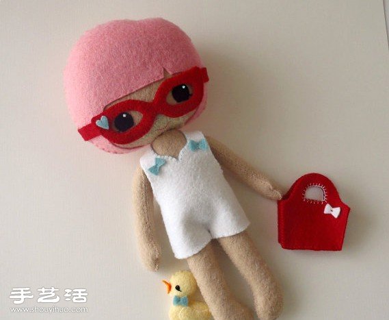 很可愛(ài)的手工不織布娃娃作品欣賞 -  rpnrmr.com