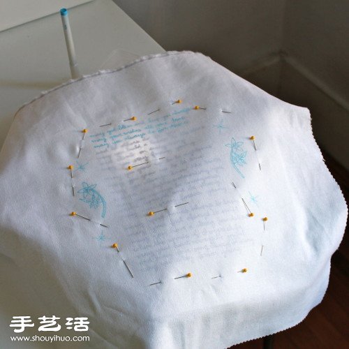 簡(jiǎn)單英文文字詩(shī)句手工刺繡圖解教程 -  rpnrmr.com
