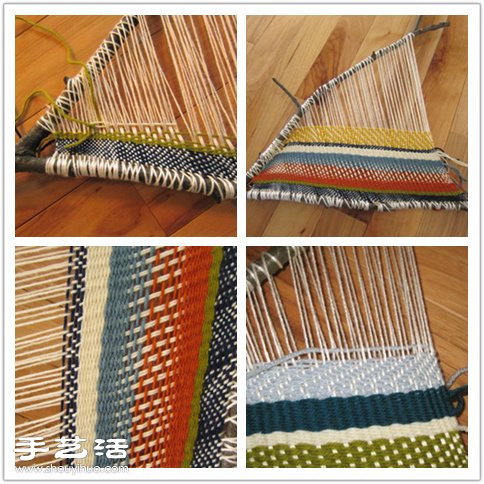 毛線編織制作自然田園風(fēng)家居裝飾品圖解教程 -  rpnrmr.com