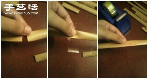 牛皮紙折紙手工制作圓形方形收納盒圖解 -  rpnrmr.com