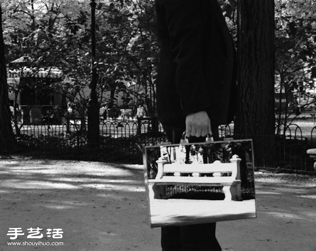 葡萄亞裔攝影師作品:男人與他的城市行李箱 -  rpnrmr.com