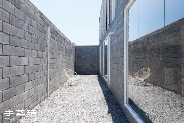 混凝土塊堆成的小屋 Modern Box House -  rpnrmr.com