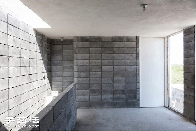 混凝土塊堆成的小屋 Modern Box House -  rpnrmr.com