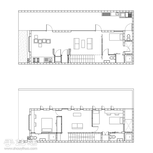 混凝土塊堆成的小屋 Modern Box House -  rpnrmr.com
