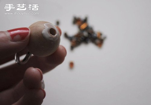 簡單串珠戒指DIY手工制作圖解教程 -  rpnrmr.com