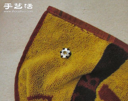 舊毛巾手工改造DIY制作拼布披巾/浴巾 -  rpnrmr.com