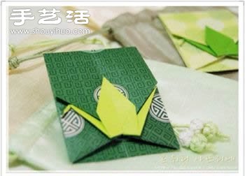 千紙鶴信封折紙方法 折紙千紙鶴信封圖解 -  rpnrmr.com