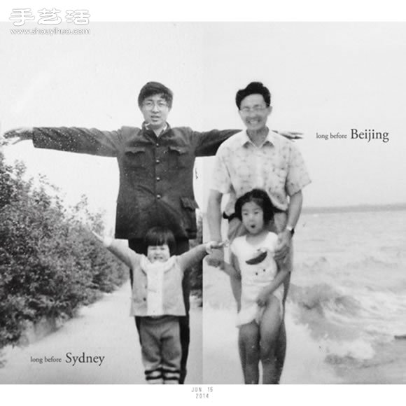 12年姐妹情：100張閨蜜照拼接悉尼與北京 -  rpnrmr.com