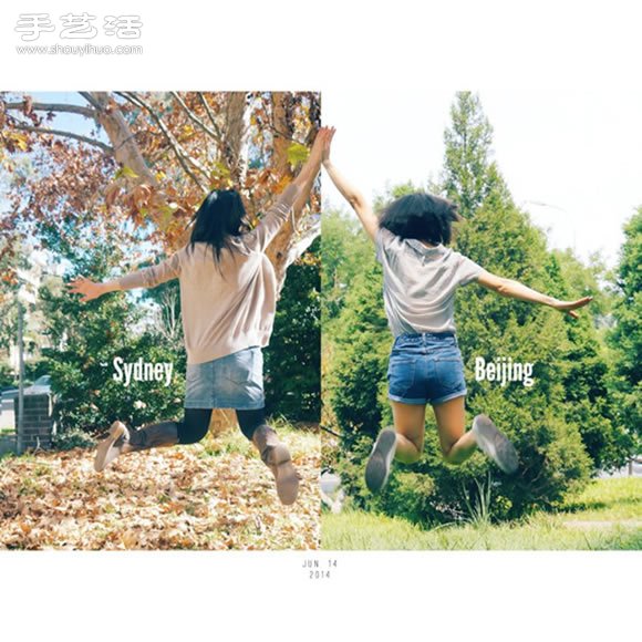 12年姐妹情：100張閨蜜照拼接悉尼與北京 -  rpnrmr.com