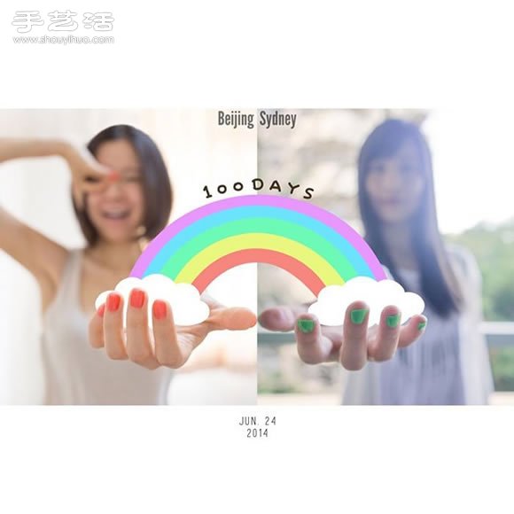 12年姐妹情：100張閨蜜照拼接悉尼與北京 -  rpnrmr.com