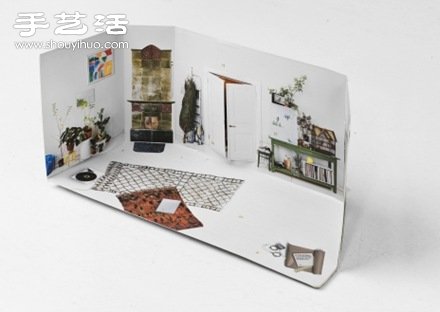 芬蘭設(shè)計(jì)工作室Houm設(shè)計(jì)DIY的房間紙模 -  rpnrmr.com