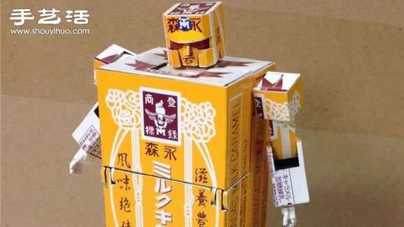 紙盒子手工制作可以變形的擎天柱模型玩具 -  rpnrmr.com
