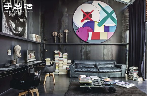 巴黎郊區(qū)鋼鐵廠改造的超大空間別墅裝修設(shè)計(jì) -  rpnrmr.com